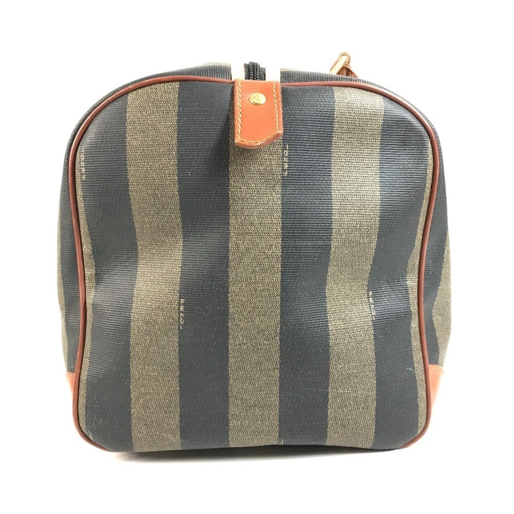 FENDI Vintage Pecan Bag, Travel Boston Leather, Men's & Women's, Khaki - Picture 3 of 16